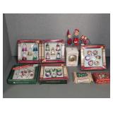 CHRISTMAS ORNAMENTS AND PIXIES