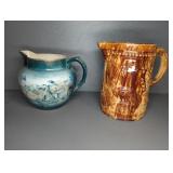 BENNINGTON & BUFFALO POTTERY PITCHERS