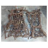 CAST IRON SINGER SEWING MACHINE BASE PARTS