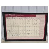 Wall-Mounted 60-Day Organizer Calendar