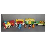 Fisher-Price Circus Train Toy Set with Figures