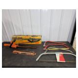 Saws and Black & Decker Hedge Trimmer