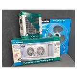 Duracraft and Holmes Assorted Fans, Boxed