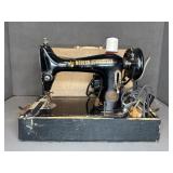 Vintage Modern-Sewmaster Deluxe Sewing Machine