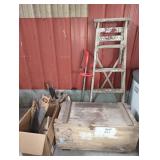 Tools and Wooden Ladder