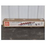 DR 6-Inch Earth Auger Bit with Steel Construction