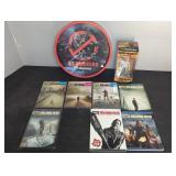 The Walking Dead DVDs, Clock, and Bobblehead