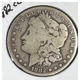 1882-CC Morgan Silver Dollar Coin