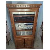 Pioneer Stereo System in Cabinetry