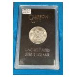 1883 CC Morgan Silver Dollar in GSA Holder