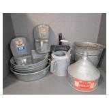 Galvanized Farm Utility Items
