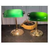 Brass Bankerï¿½s Desk Lamps