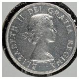 1953 Canadian Silver Dollar Coin