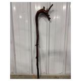 Handcrafted 36-Inch Wooden Walking Stick