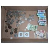 Coins, Currency, and Mint Rolls