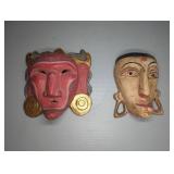 Handcrafted Wooden Ceremonial Masks