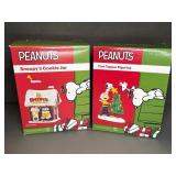 Peanuts Cookie Jar and Figurine, Dept 56