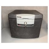 SentrySafe Black Fireproof Security Chest