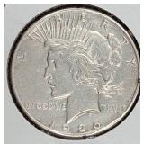 1926-S Peace Silver Dollar