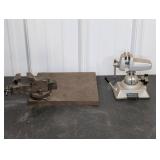Two Metal Vises Including Panavise Model 301