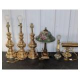 Table Lamps with Various Shades