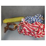 Rope Hanks with Metal Shackle