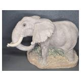 Animal Classics Elephant Figurine on Base