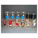 Character Glassware Set Featuring Pop Culture Icon