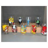 9 Vintage Character Glasses