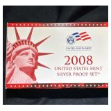 2008-S US Mint Silver Proof 14-Coin Set