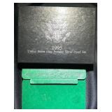 1995 US Mint Proof Sets: Premier Silver & Clad
