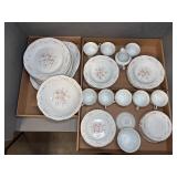 Floral Porcelain Dinnerware Set, Made in China