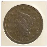 1841 US Large Cent in Collectible Condition