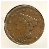 1843 US Large Cent