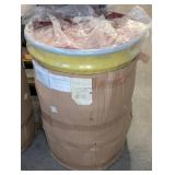 Yellow Steel Drum with Red Lid, UN Rated