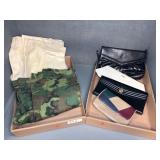 Military Pants and Lounge Pants, Clutches