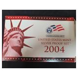 2004 United States Mint Silver Proof Set