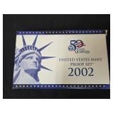 2002 United States Mint Proof Set Packaging