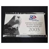 2005 United States Mint Silver Proof Set