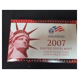 2007 United States Mint Silver Proof Coin Set