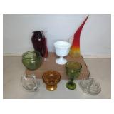 Glassware and Decorative Vases