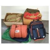 Sleeping Bags and Backpack