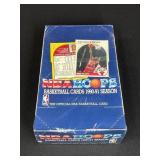 NBA Hoops Basketball Cards 1990-91 Season Box