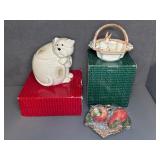 Fitz and Floyd Ceramic Decorative Lot