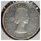 1960Silver Canadian Dollar Coin
