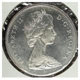 1965 Canadian Silver Dollar