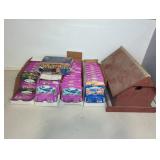 Birdhouse and Assorted Bird Suet cakes