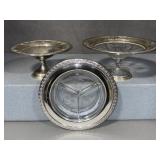 Wallace Sterling Silver Serving pieces (3)