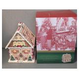 Fitz and Floyd Gingerbread House Cookie Jar