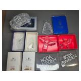 Boda Sweden and Swarovski Items